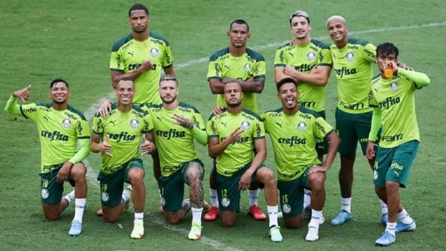Palmeiras se prepara para manter consistência no Paulistão antes de viajar ao Mundial (Foto: Cesar Greco/Palmeiras)