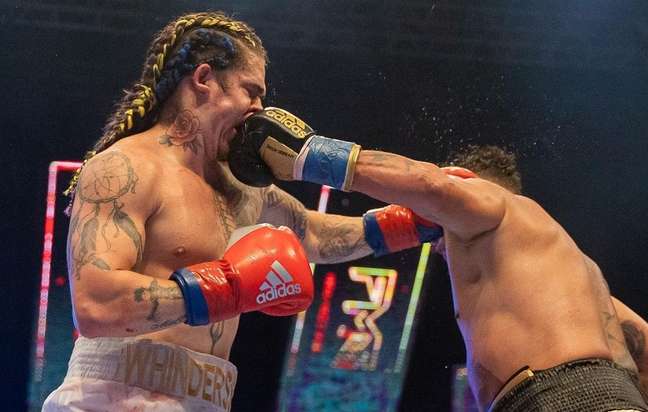 W. Nunes enfrentou Popó em desafio de boxe. Foto: Reprodução/Instagram