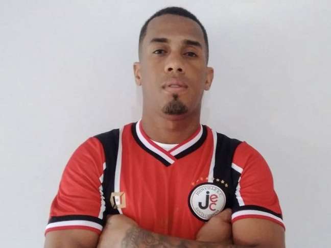 Mailson é a esperança de gols do Joinville para a temporada 2022 (Foto: Divulgação/Joinville)