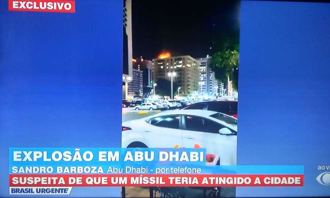 Brasileiros relatam barulho de explosão em Abu Dhabi 