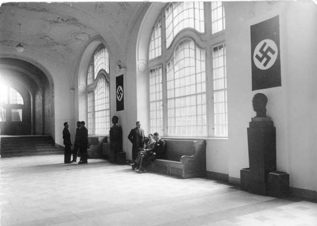 Sede da Gestapo em Berlim, em 1934, durante o regime nazista