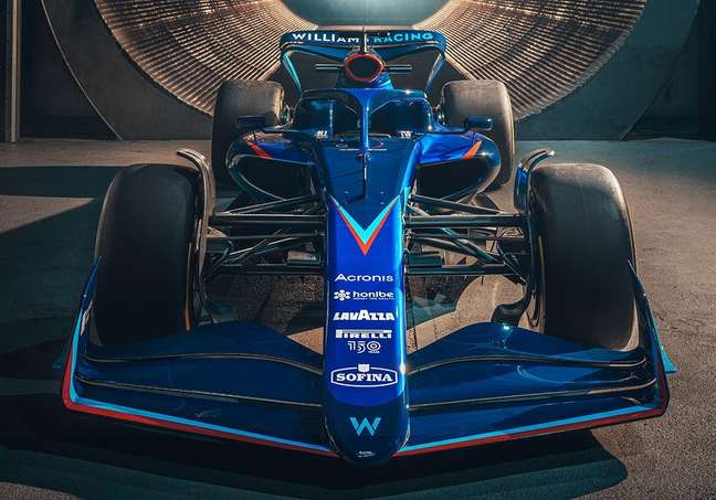 Tudo azul! Williams F1 apresenta seu novo carro, o FW44