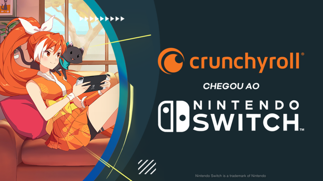 Crunchyroll chegou ao Switch 