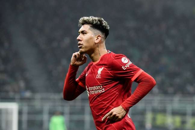 camisa do liverpool roberto firmino