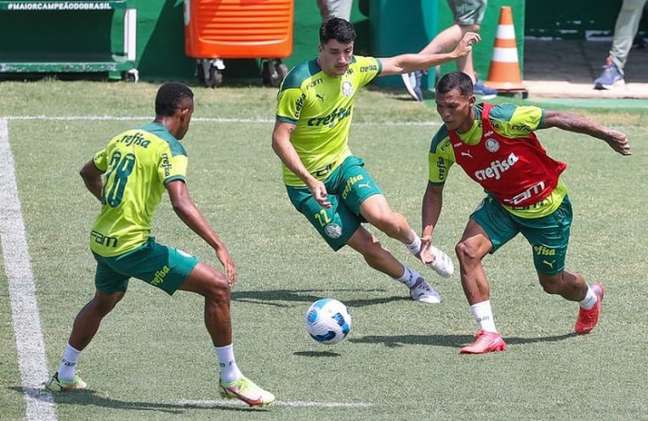 Com três desfalques, Palmeiras encerra preparação para a Recopa; veja o provável time