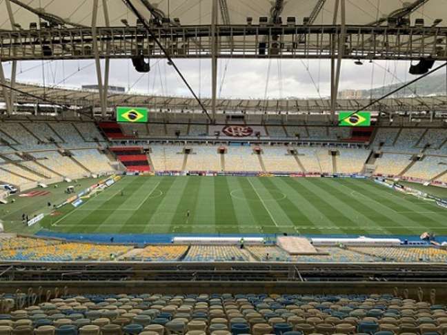Maracanã irá receber último jogo do Brasil nas Eliminatórias da Copa do Mundo (Foto: Reprodução/Twitter do Flamengo)