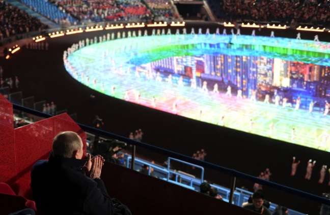 Putin esteve na China neste mês na abertura dos Jogos Olímpicos de Pequim