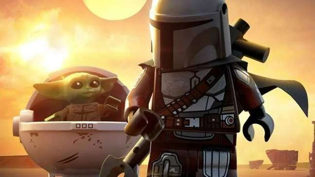 Mando e Baby Yoda serão extras de Lego Star Wars: The Skywalker Saga