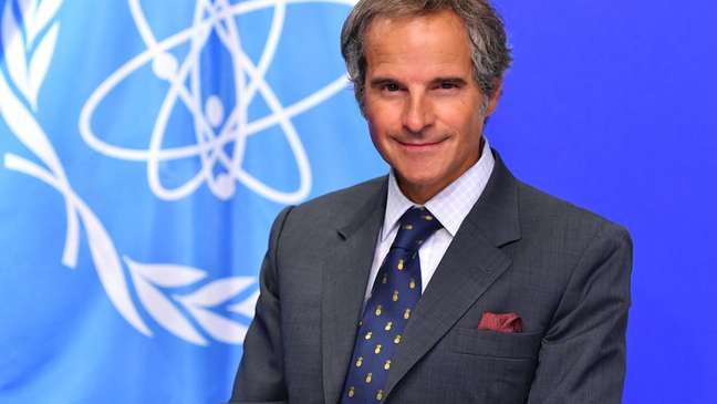 O argentino Rafael Mariano Grossi, diretor-geral da agência da ONU para energia atômica O argentino Rafael Mariano Grossi, diretor-geral da agência da ONU para energia atômica