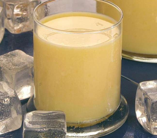 Batida de pêssedo (Reprodução / Guia da Cozinha)