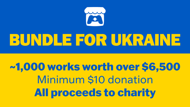 Bundle For Ukraine reúne mais de mil obras por valor mínimo de 10 dólares e arrecada fundos para ajudar vítimas do conflito