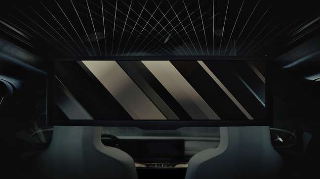 Der neue BMW i7 wird über einen 31 Zoll großen Bildschirm mit 8K-Auflösung verfügen