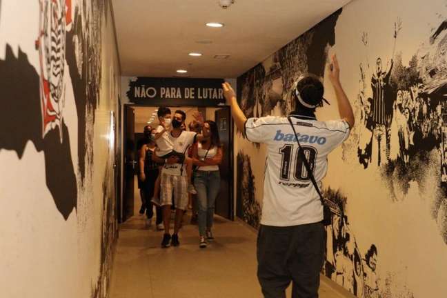 Novidade na Arena: Corinthians lança o tour ''reviva o campo''