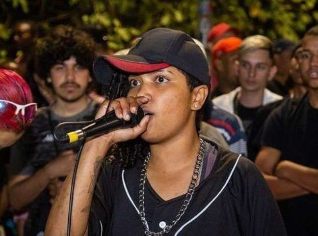MC Mi Maya na Batalha da Brasilândia, zona norte @Divulgacão