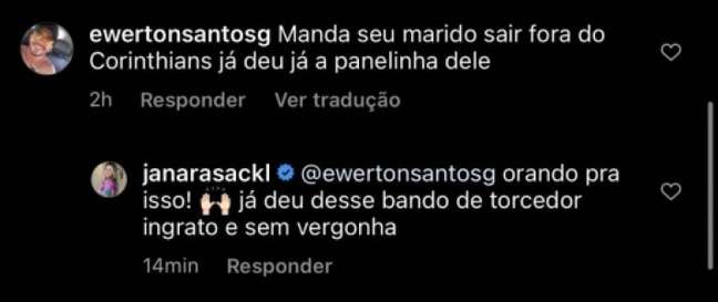 Esposa de Cássio diz torcer para goleiro deixar o Corinthians após ameaças de morte: 'Bando de torcedor ingrato e sem vergonha'
