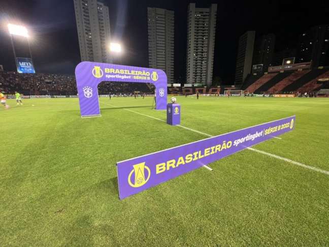 Sport x Sampaio Corrêa - Série B 2022 (Foto: Twitter oficial do Sport Recife)