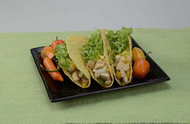 Chicken taco – Photo: Reproduction
