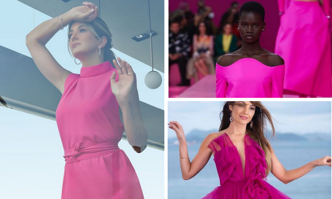 Looks pink (Fotos: @ticipinheiro/@fashionsnoops/@patriciapoeta/Instagram/Reprodução)