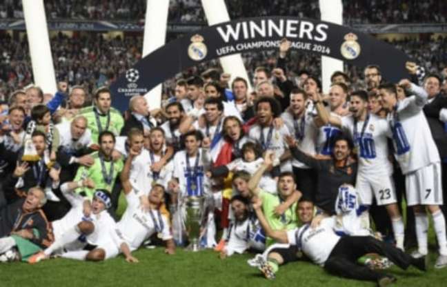 Modrid, Kroos, Benzema e Casemiro são jogadores remanescentes dos títulos recentes do Real Madrid (Foto: AFP / FRANCK FIFE)