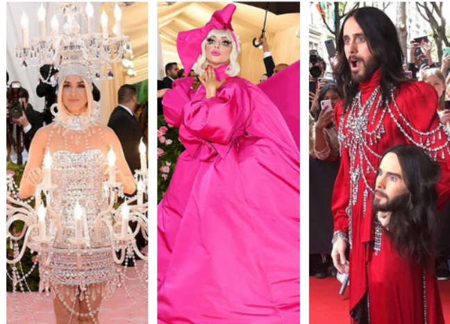 Katy Perry, Lady Gaga e Jared Leto (Fotos: Reprodução/Instagram)