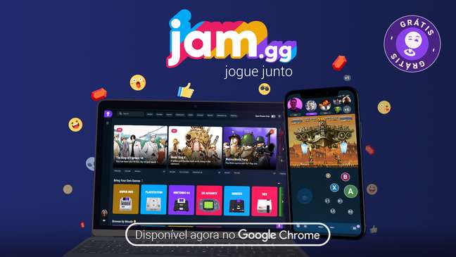 Plataforma Jam.gg chega ao Brasil com games clássicos para jogar de graça