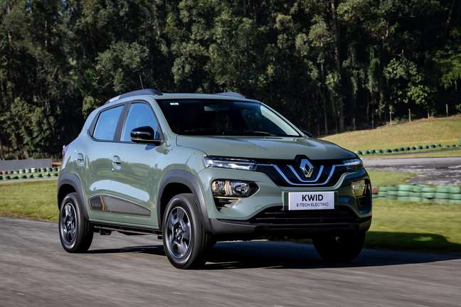 Renault Kwid E-Tech chegará ao mercado em agosto deste ano