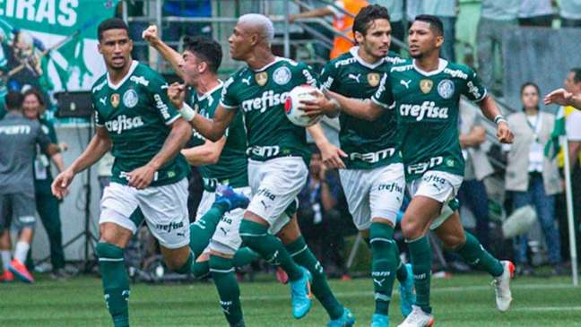 Palmeiras é o melhor ataque entre os clubes do Brasileirão 2022