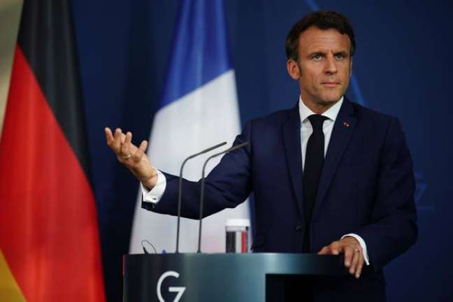 Macron diz que paz não é construída com humilhação da Rússia