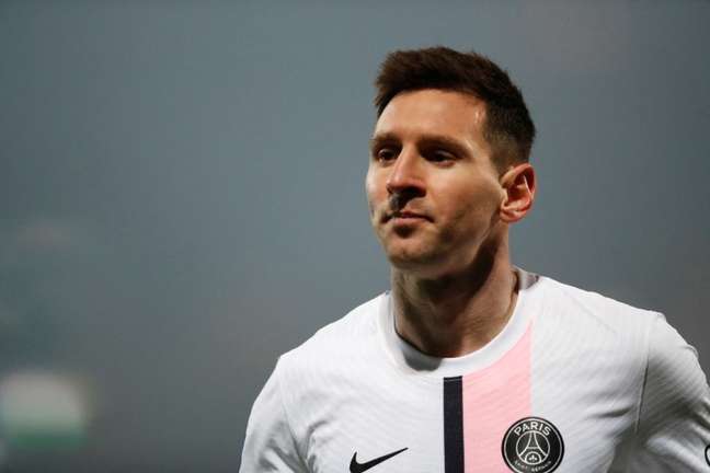 Messi em partida do PSG
22/12/2021
REUTERS/Stephane Mahe