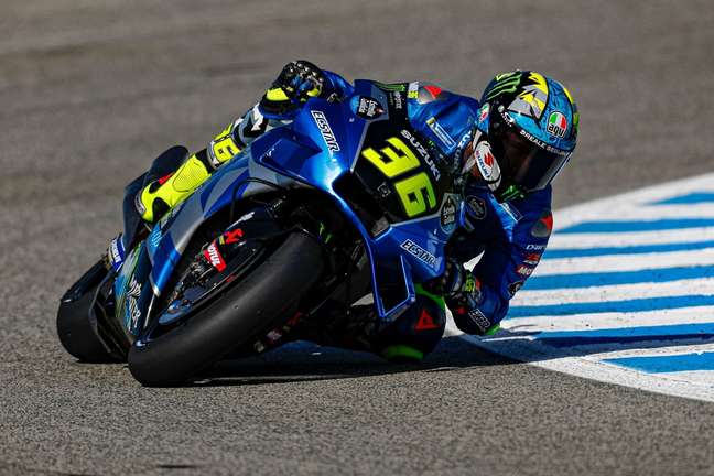 Joan Mir foi campeão com a Suzuki em 2020 Joan Mir foi campeão com a Suzuki em 2020