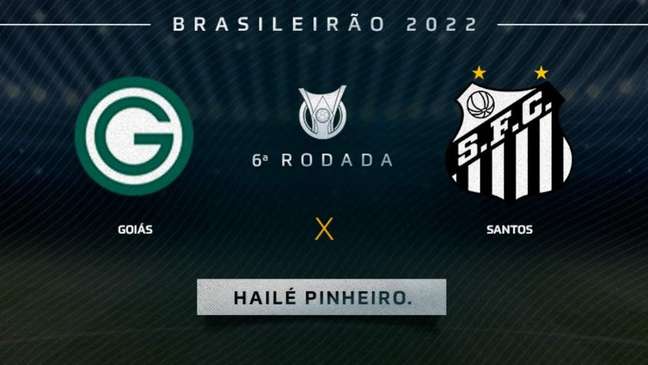 O Goiás quer embalar a segunda vitória e o Santos visa o primeiro triunfo fora de casa no Brasileiro (Montagem LANCE!)