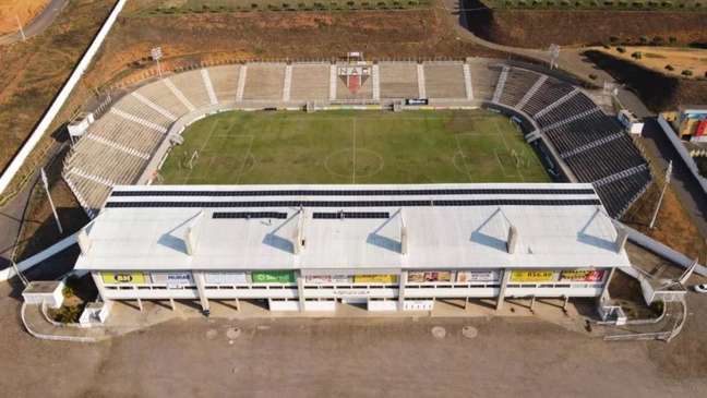 Duelo ocorrerá no Estádio Soares de Azevedo, em Muriaé (MW Engenharia Solar/Divulgação)
