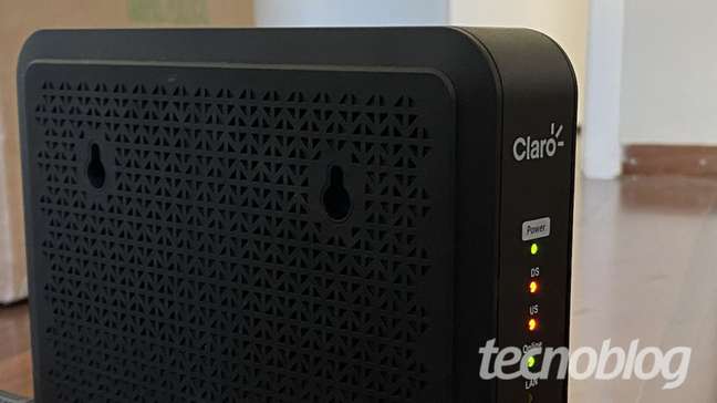 Cable Modem da banda larga Claro NET Virtua. Cable Modem da banda larga Claro NET Virtua.