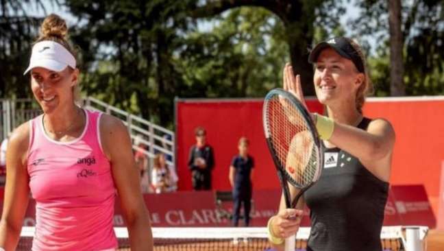  Bia Haddad e Kristina Mladenovic conquistaram o WTA de Paris.