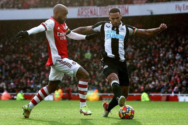 Newcastle e Arsenal fazem o único jogo do dia na Premier League nesta segunda-feira (Foto: ADRIAN DENNIS / AFP)