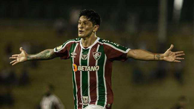 Germán Cano marcou os dois gols do Fluminense contra o Athletico-PR (MARCELO GONÇALVES / FLUMINENSE FC)