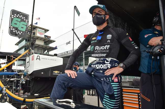 Fernando Alonso na Indy 500 de 2020 
