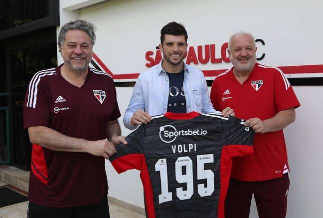 Volpi foi um dos jogadores vendidos pelo São Paulo (Foto: Divulgação/São Paulo)