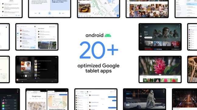 Google vai otimizar apps em tablets Android 