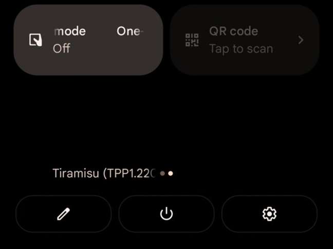 Acesso rápido a QR Code no Android 13 Tiramisu 