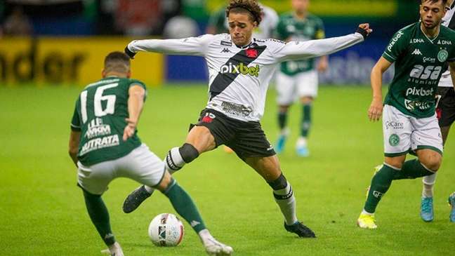 Figueiredo fez o último gol do Vasco na Série B, na vitória contra o Bahia (Daniel RAMALHO/CRVG)
