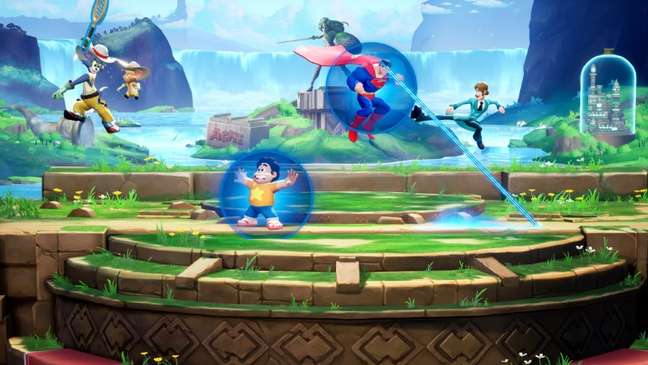 MultiVersus tem batalhas em arenas ao estilo Smash Bros.