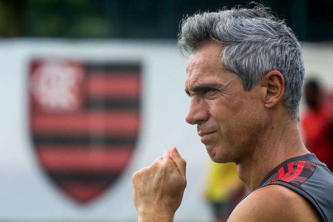 O técnico Paulo Sousa está atrás de dias de paz no comando do Flamengo (Foto: Gilvan de Souza/Flamengo)