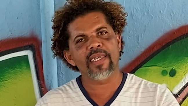 Givaldo Alves, mendigo agredido por pessoal, foi condenado por sequestro