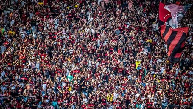 Torcedores do Flamengo vaiaram o time após o vitória no Brasileirão - Foto: Alexandre Vidal / Flamengo