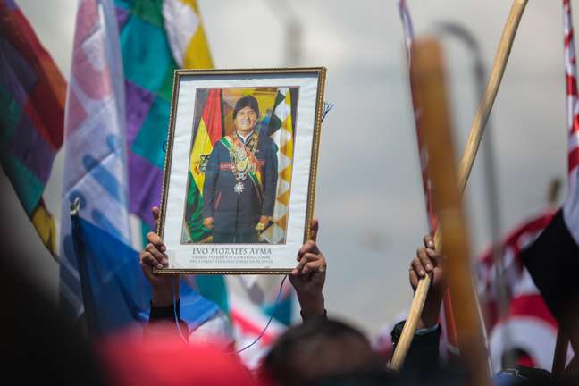 Evo Morales, primeiro presidente indígena eleito na Bolívia