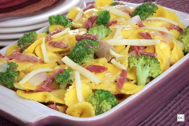 Pasta with broccoli and lettuce - Photo: Guia da Cozinha