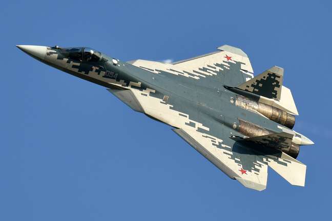 O Su-57 é lindo. Se funciona, são outros 500 