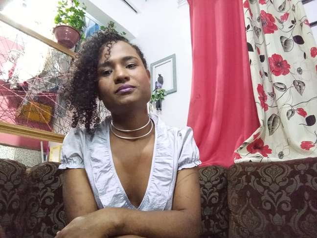 Haínra é uma mulher trans e aguarda pela cirurgia de redesignação sexual @Arquivo pessoal