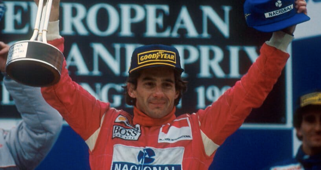 Senna foi tricampeão mundial com a McLaren 